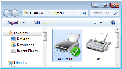 AFP Printer